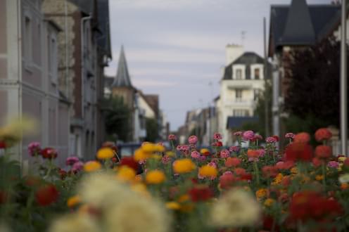 Les rues de Deauville magnifiquement fleuries